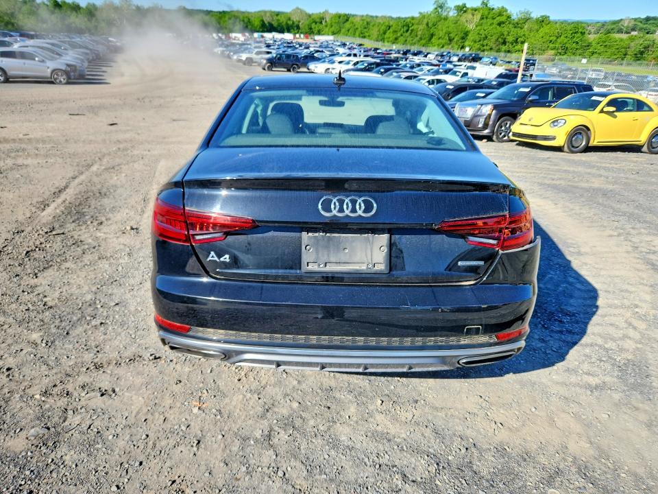2019 Audi A4 VIN WAUDNAF43KN002783 COPART salvage auction — SIDE, Pa - Certificate Of Salvage, sold $625 on 2026-07-24 (photo 6)
