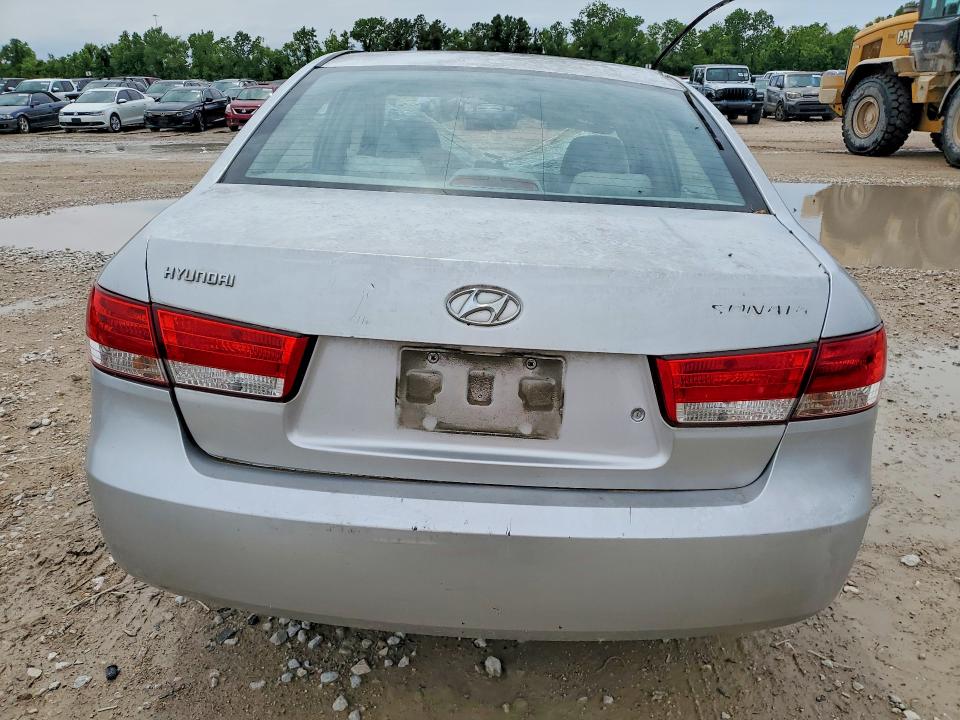 2007 Hyundai Sonata VIN 5NPET46CX7H238828 COPART salvage auction — ROLLOVER, Tx - Salvage Vehicle Title, sold $150 on 2026-07-10 (photo 6)