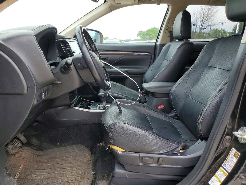 2017 Mitsubishi Outlander VIN JA4AD3A37HZ040936 COPART salvage auction — REAR END, Tx - Salvage Vehicle Title, sold $2,899 on 2026-07-28 (photo 7)