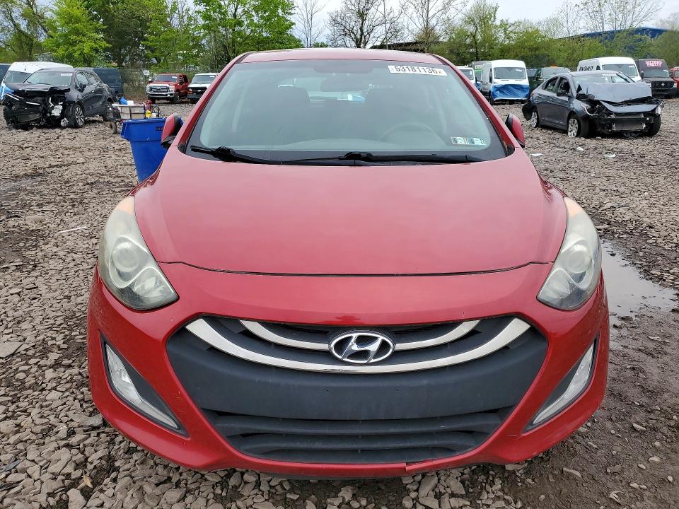 2015 Hyundai Elantra VIN KMHD35LH6FU242540 COPART salvage auction — REAR END, Pa - Certificate Of Salvage, sold $1,450 on 2026-07-08 (photo 5)