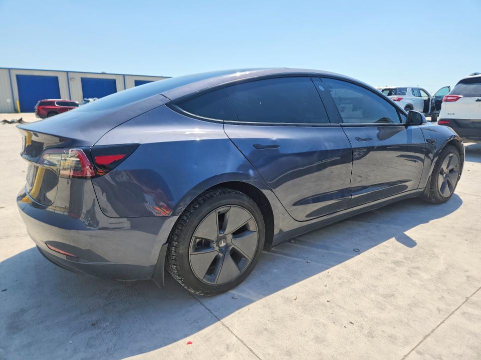 2023 Tesla Model 3 VIN 5YJ3E1EA2PF467924 COPART salvage auction — HAIL, Tx - Certificate Of Title, sold $1,150 on 2026-07-10 (photo 3)