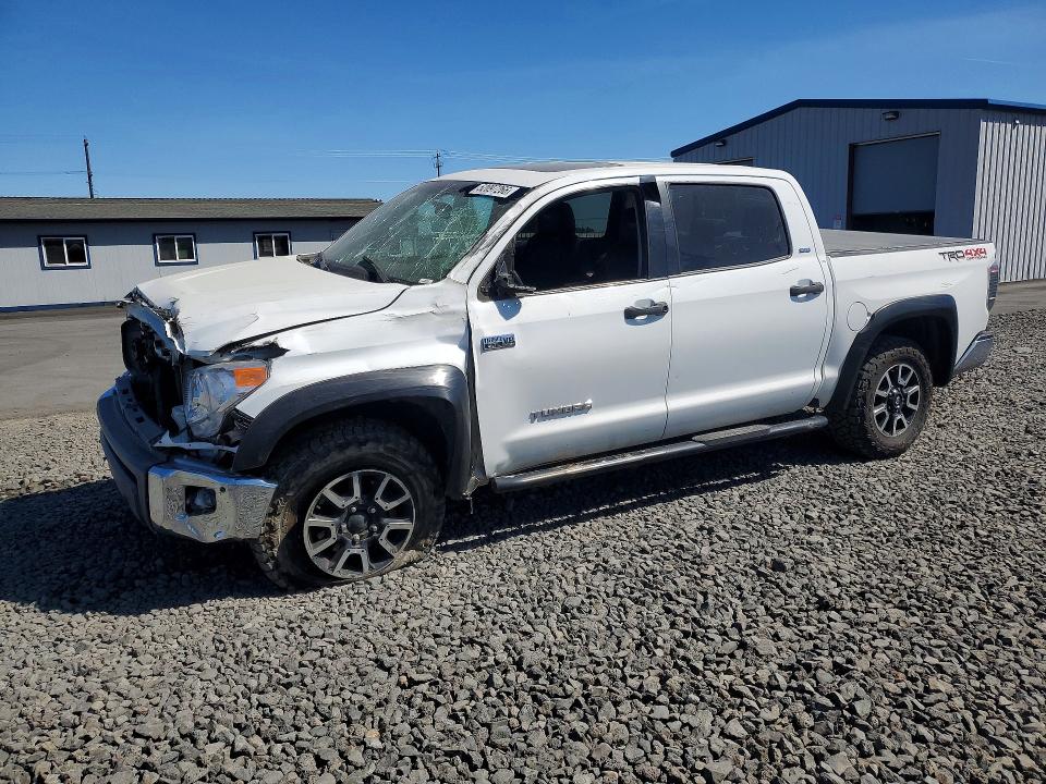 2016 Toyota Tundra VIN 5TFDY5F12GX577492 COPART salvage auction — FRONT END, Wa - Bill Of Sale, sold $5,600 on 2026-07-22 (photo 1)