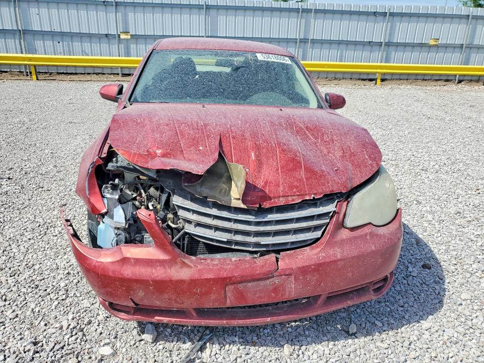 2009 Chrysler Sebring VIN 1C3LC56V49N553985 COPART salvage auction — FRONT END, Ia - Cert Of Title-Salvage Title, sold $80 on 2026-07-10 (photo 5)