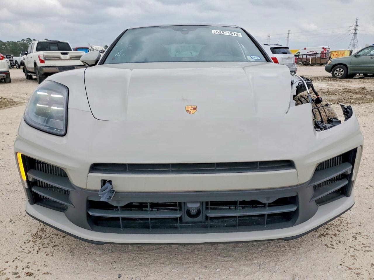2025 Porsche Panamera VIN WP0AA2YAXSL006870 COPART salvage auction — Side, TX - SALVAGE VEHICLE TITLE, sold $51,000 on 2026-07-07 (photo 5)