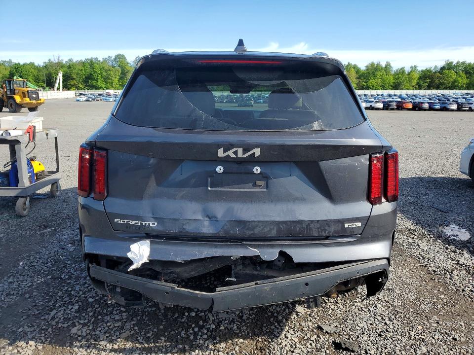 2023 Kia Sorento VIN KNDRHDLG3P5182144 COPART salvage auction — FRONT END, Nj - Cert Of Title-Salvage, sold $12,000 on 2026-07-31 (photo 6)