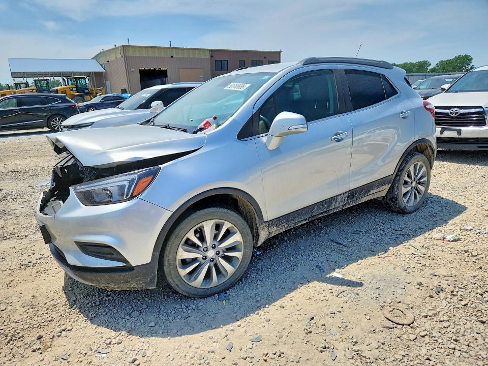 2018 Buick Encore VIN KL4CJASB1JB557000 COPART salvage auction — FRONT END, Mo - Salvage Certificate Of Title, sold $975 on 2026-07-02 (photo 1)