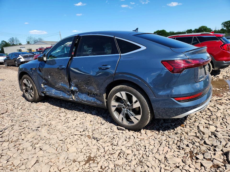 2021 Audi VIN WA12AAGE1MB022137 COPART salvage auction — SIDE, Pa - Certificate Of Salvage, sold $14,500 on 2026-07-15 (photo 2)