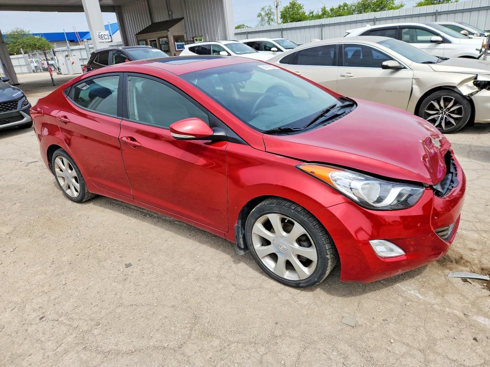 2013 Hyundai VIN KMHDH4AE8DU634775 COPART salvage auction — FRONT END, In - Cert Of Title-Salvage Title, sold $60 on 2026-07-20 (photo 4)