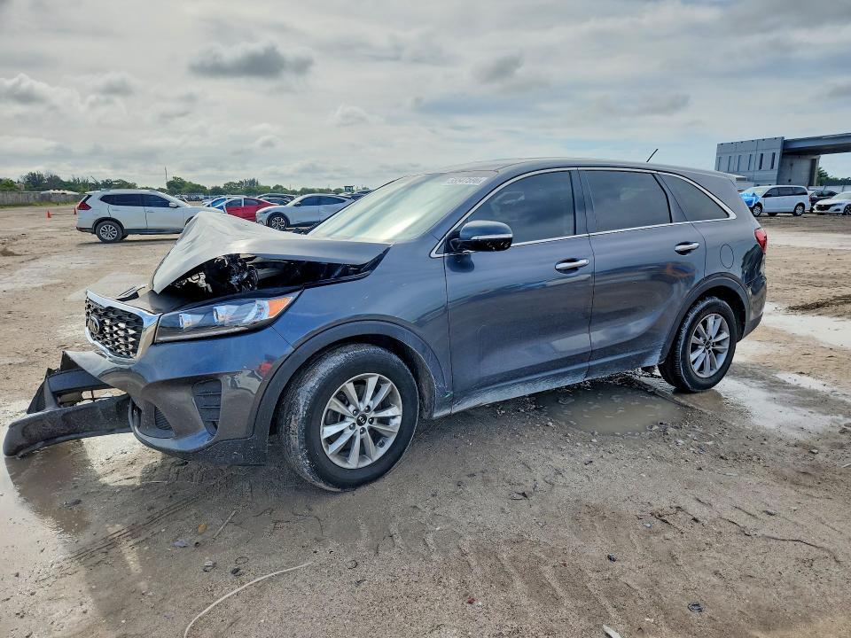 2020 Kia Sorento VIN 5XYPG4A52LG671549 COPART salvage auction — FRONT END, Fl - Certificate Of Destruction, sold $3,100 on 2026-07-09 (photo 1)