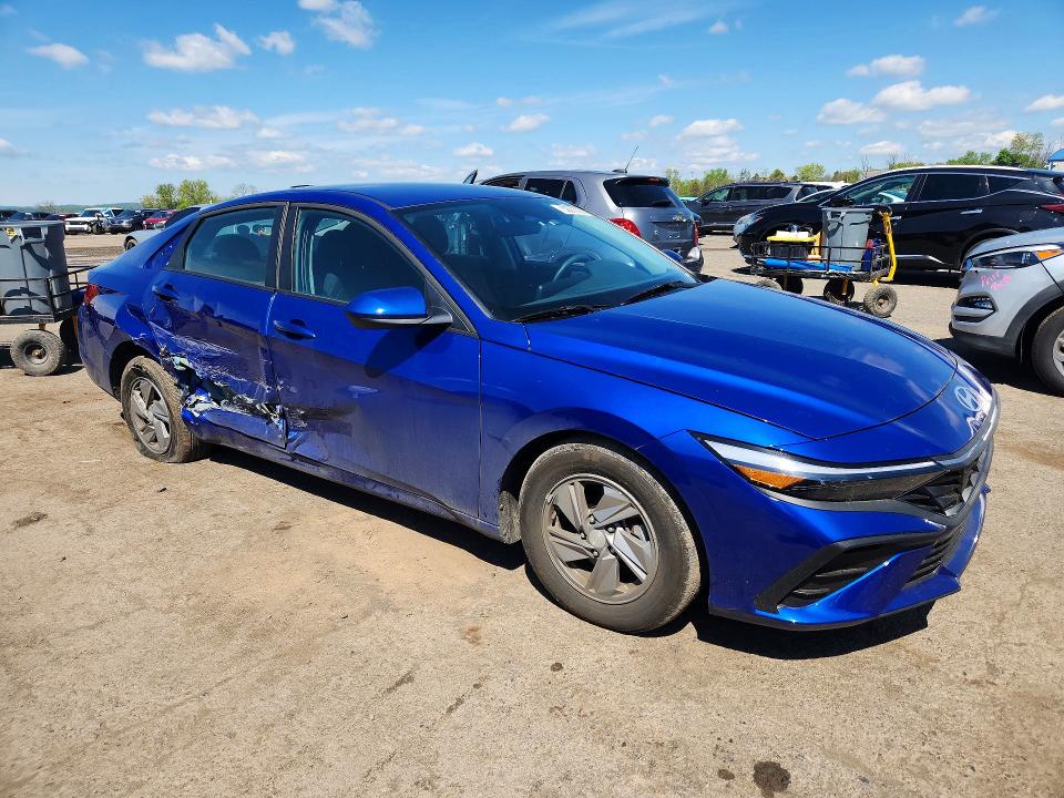 2025 Hyundai Elantra VIN KMHLL4DG3SU052653 COPART salvage auction — SIDE, Pa - Certificate Of Salvage, sold $5,700 on 2026-07-17 (photo 4)