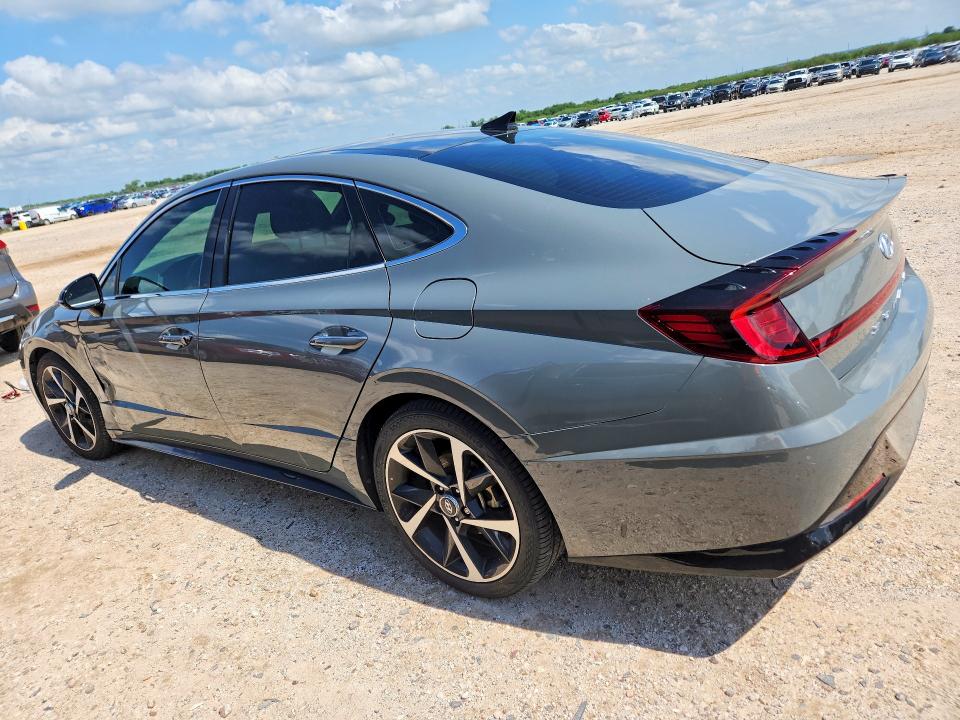 2022 Hyundai Sonata VIN 5NPEJ4J25NH140937 COPART salvage auction — SIDE, Tx - Salvage Vehicle Title, sold $3,650 on 2026-07-30 (photo 2)
