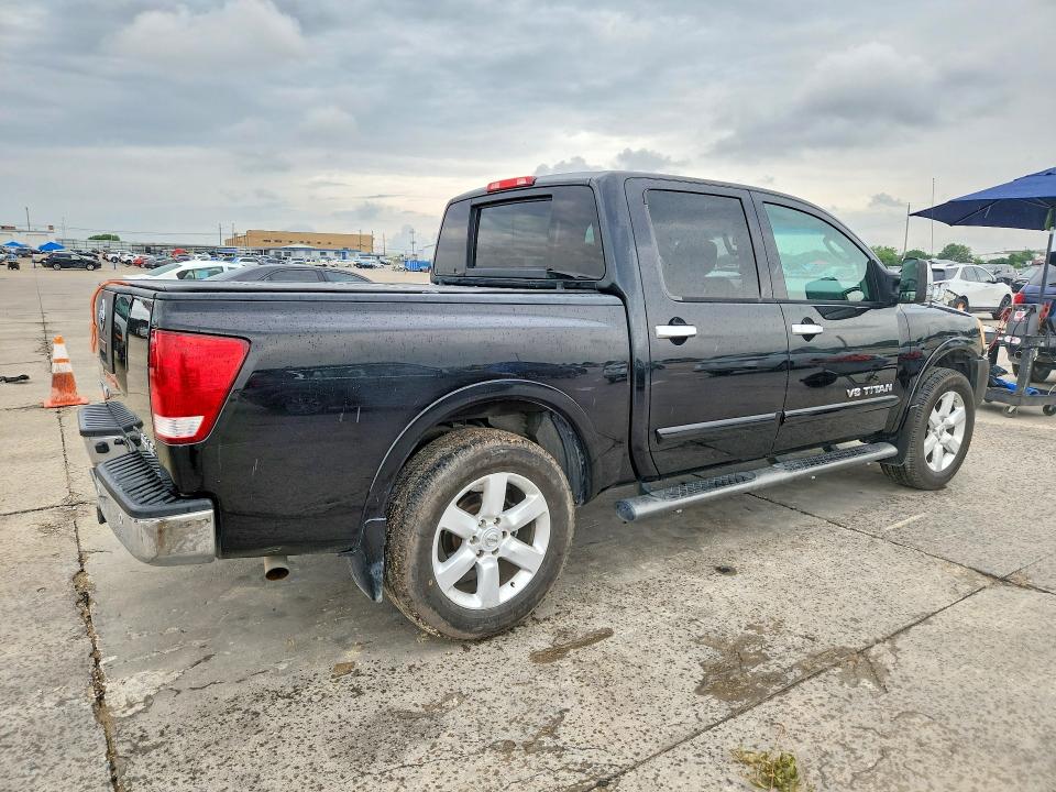 2010 Nissan TITAN VIN 1N6BA0ED3AN306659 COPART salvage auction — HAIL, Tx - Certificate Of Title, sold $900 on 2026-07-09 (photo 3)