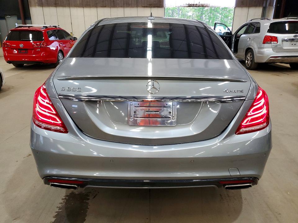 2015 Mercedes-benz S class VIN WDDUG8FB6FA145301 COPART salvage auction — MINOR DENT/SCRATCHES, VA - CERTIFICATE OF TITLE, sold $10,300 on 2026-07-27 (photo 6)