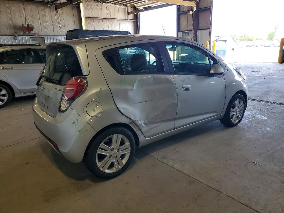 2013 Chevrolet Spark VIN KL8CD6S90DC582405 COPART salvage auction — SIDE, Il - Salvage Certificate, sold $775 on 2026-07-15 (photo 3)