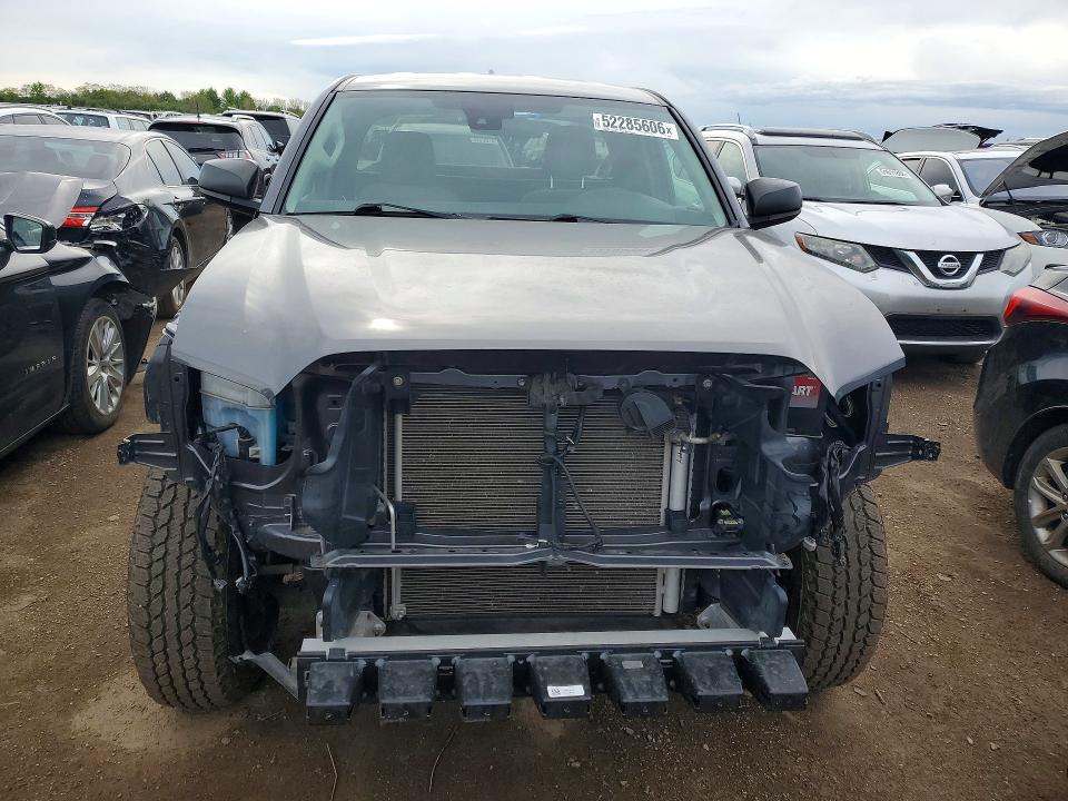 2019 Toyota Tacoma VIN 5TFSX5EN4KX066325 COPART salvage auction — FRONT END, Il - Salvage Certificate, sold $10,300 on 2026-07-16 (photo 5)