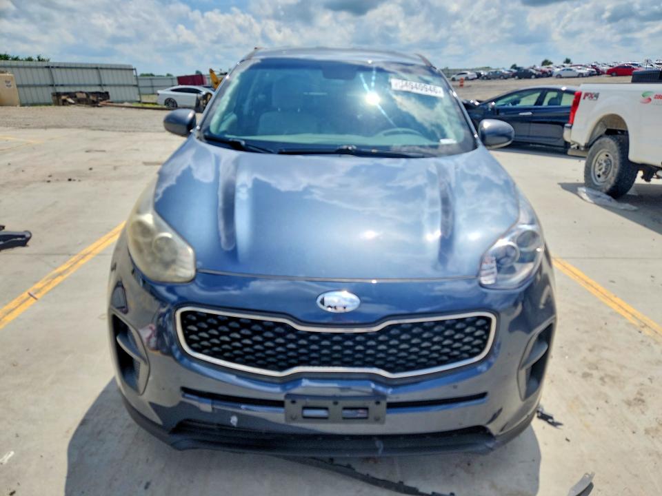 2018 Kia Sportage VIN KNDPM3AC3J7374172 COPART salvage auction — FRONT END, Ky - Cert Of Title-Salvage, sold $2,400 on 2026-07-09 (photo 5)