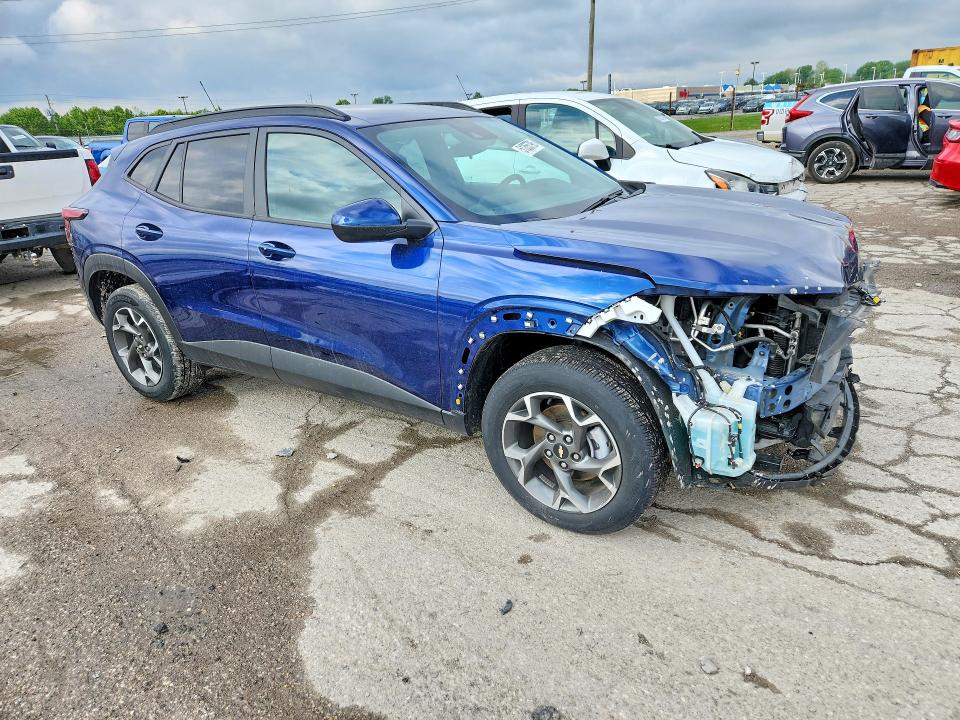 2024 Chevrolet Trax VIN KL77LHE20RC225848 COPART salvage auction — FRONT END, In - Cert Of Title-Salvage Title, sold $5,600 on 2026-07-17 (photo 4)