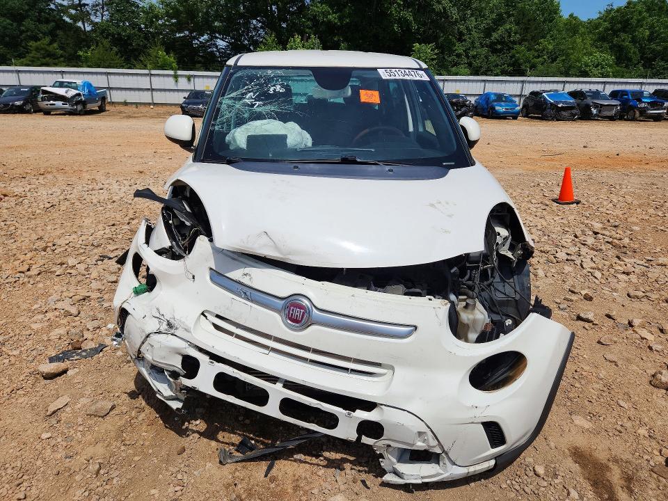 2014 Fiat 500 VIN ZFBCFADH0EZ004380 COPART salvage auction — FRONT END, NC - SALVAGE CERTIFICATE OF TITLE, sold $350 on 2026-07-27 (photo 5)