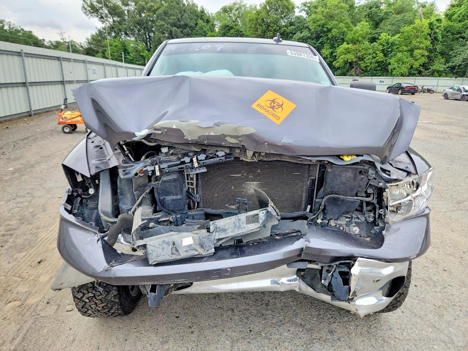 2017 Ram VIN 3C6RR7LT6HG593521 COPART salvage auction — FRONT END, La - Cert Of Title-Salvage, sold $4,850 on 2026-07-02 (photo 5)