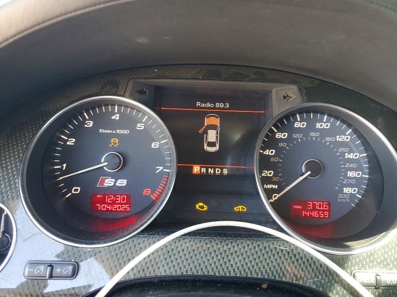 2007 Audi S8 VIN WAUPN44E47N014118 COPART salvage auction — MINOR DENT/SCRATCHES, Nj - Certificate Of Title, sold $2,050 on 2026-07-22 (photo 9)