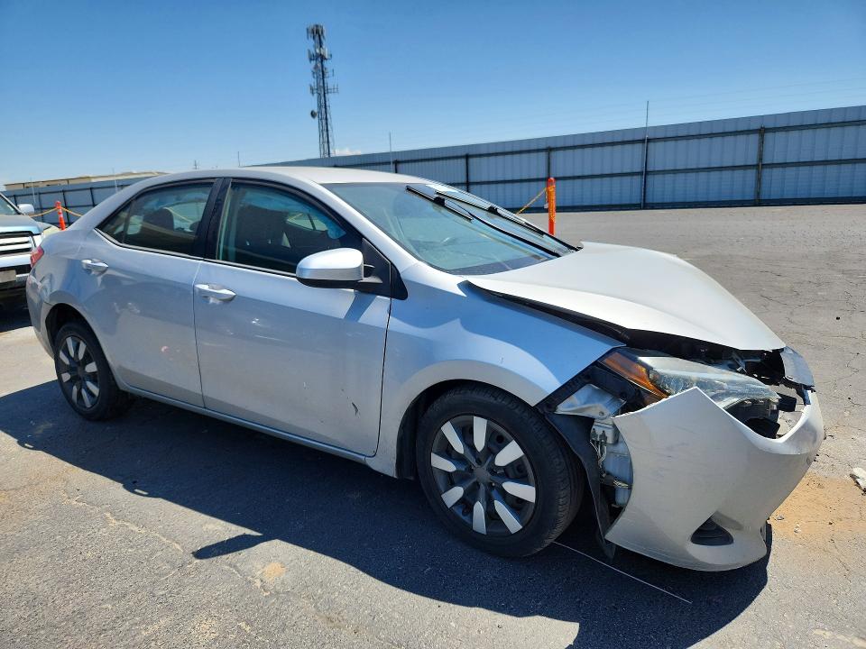 2019 Toyota Corolla VIN 5YFBURHE7KP939978 COPART salvage auction — FRONT END, Ca - Salvage Certificate, sold $1,600 on 2026-07-02 (photo 4)