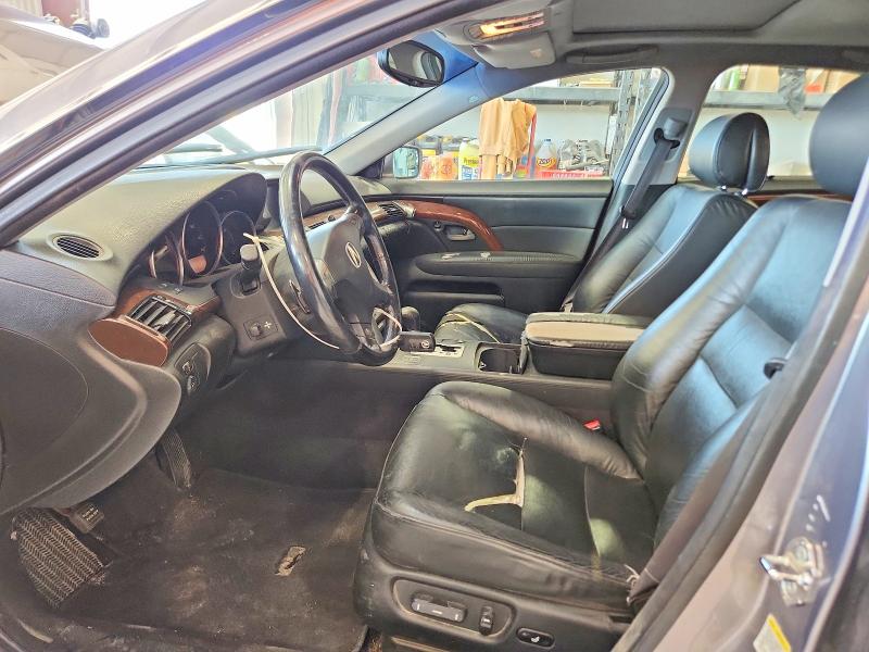 2005 Acura Rl VIN JH4KB16595C005293 COPART salvage auction — FRONT END, Wv - Salvage Certificate, sold $225 on 2026-07-21 (photo 7)