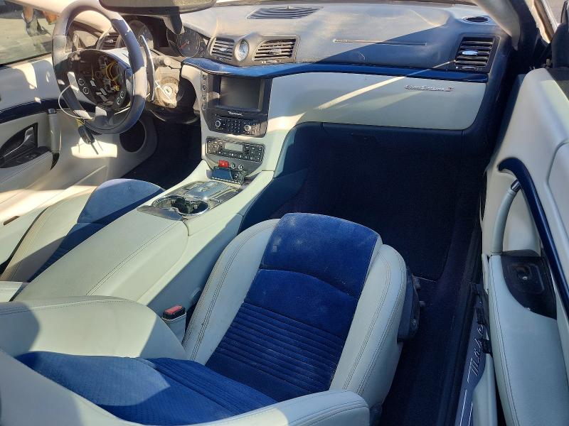 2009 Maserati Granturismo VIN ZAMHL45A990047989 COPART salvage auction — FRONT END, Nv - Certificate Of Title (P), sold $6,000 on 2026-07-08 (photo 8)