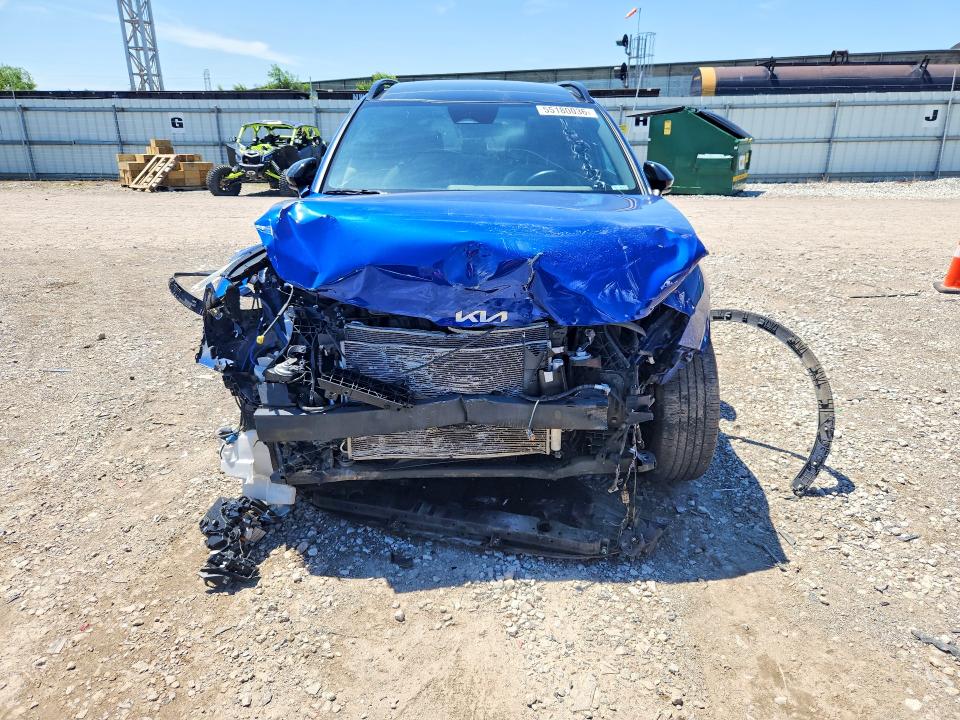 2023 Kia Sportage VIN 5XYK6CAF6PG120983 COPART salvage auction — FRONT END, Oh - Cert Of Title-Salvage, sold $4,600 on 2026-07-17 (photo 5)