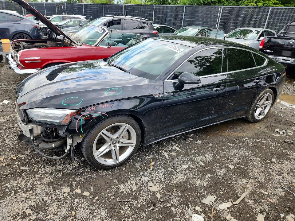 2021 Audi VIN WAUDACF54MA017206 COPART salvage auction — FRONT END, Md - Cert Of Salvage > 75% Damage, sold $9,500 on 2026-07-24 (photo 1)