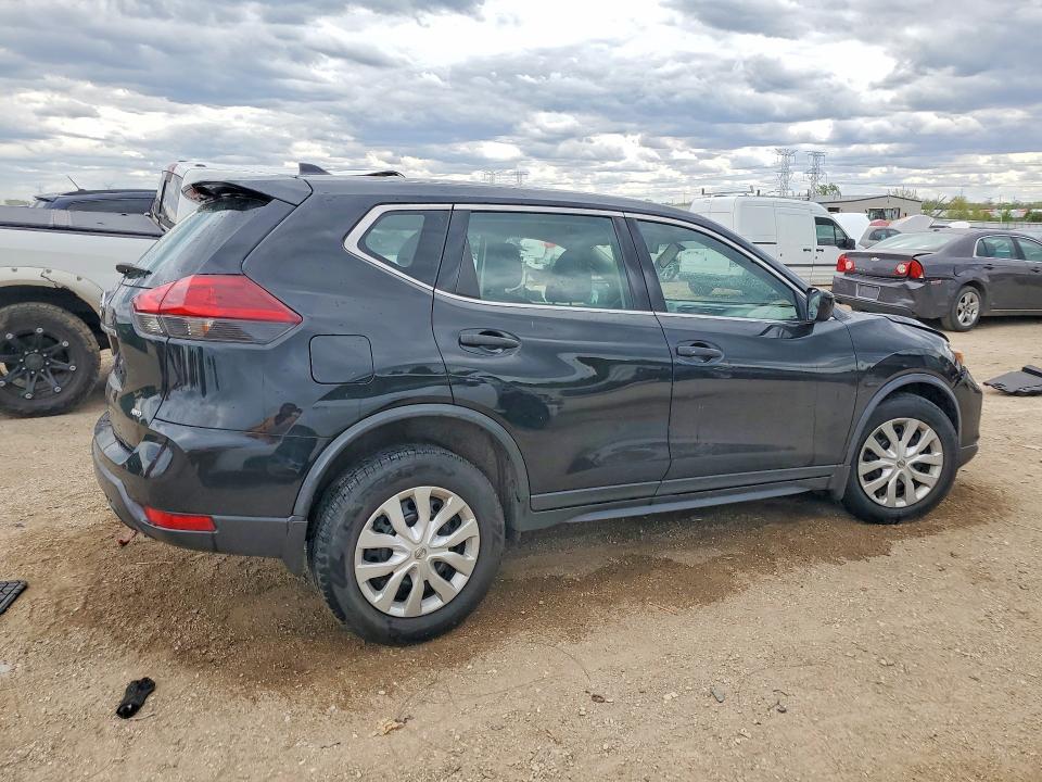 2018 Nissan Rogue VIN KNMAT2MVXJP607917 COPART salvage auction — FRONT END, Il - Salvage Certificate, sold $650 on 2026-07-28 (photo 3)