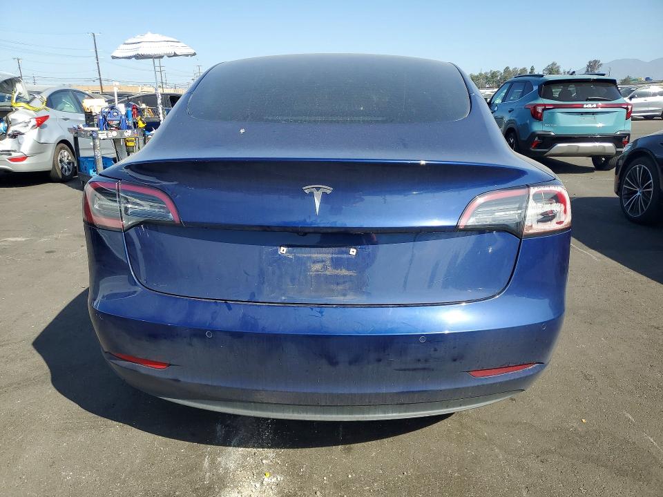 2022 Tesla Model 3 VIN 5YJ3E1EA4NF288491 COPART salvage auction — REAR END, Salvage Title, sold $6,000 on 2026-07-13 (photo 6)