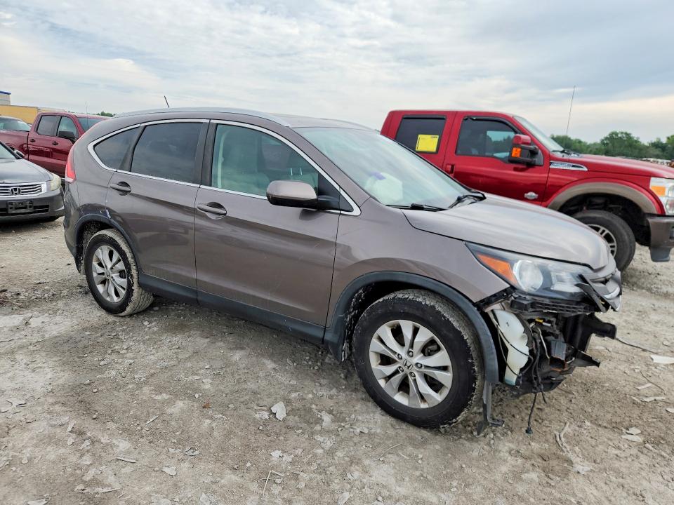 2013 Honda Cr-v VIN 5J6RM4H79DL084256 COPART salvage auction — FRONT END, Il - Salvage Certificate, sold $2,600 on 2026-07-27 (photo 4)
