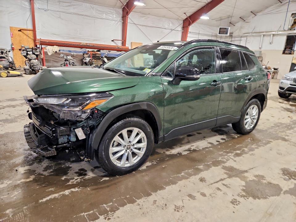 2025 Toyota VIN 7MUBAABG1SV122829 COPART salvage auction — FRONT END, Vt - Cert Of Title-Salvage Vehicle, sold $8,300 on 2026-07-20 (photo 1)