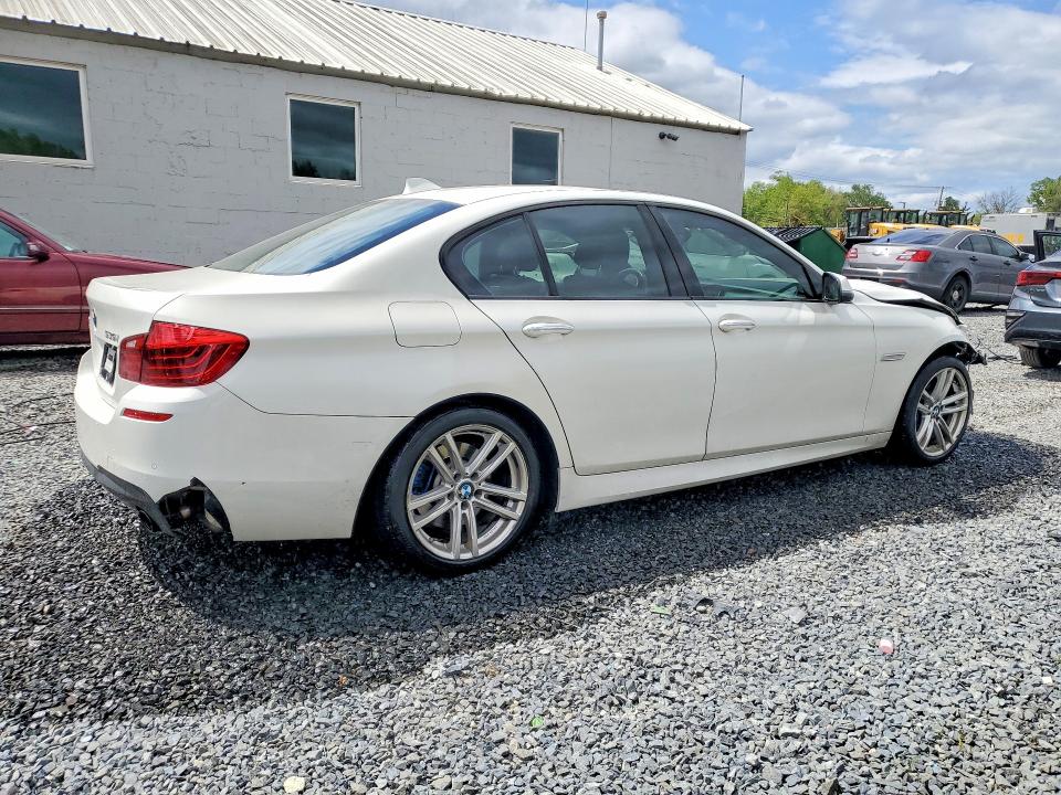 2015 BMW 5er VIN WBA5B3C55FD546929 COPART salvage auction — FRONT END, Nj - Cert Of Title-Salvage, sold $375 on 2026-07-31 (photo 3)
