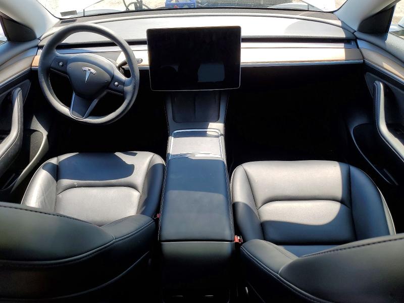 2022 Tesla VIN 5YJ3E1EB5NF250177 COPART salvage auction — FRONT END, Va - Cert Of Title - Salvage, sold $7,900 on 2026-07-08 (photo 8)