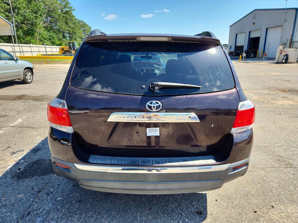 2013 Toyota VIN 5TDZK3EH2DS104588 COPART salvage auction — FRONT END, Al - Cert Of Title-Salvage Title, sold $2,900 on 2026-07-13 (photo 6)