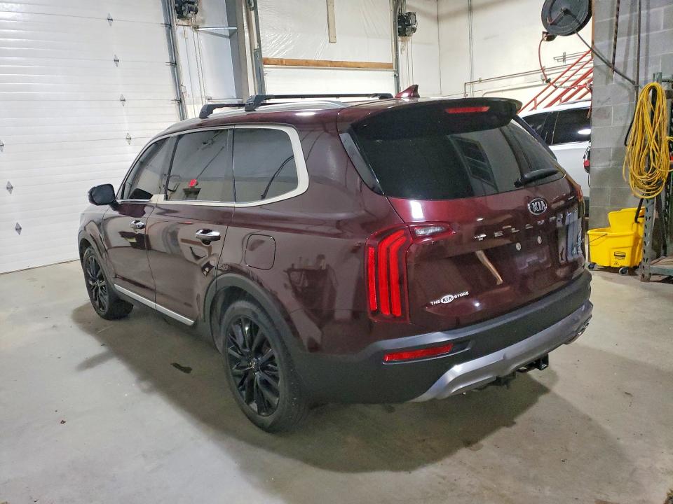 2021 Kia Telluride VIN 5XYP54HCXMG129479 COPART salvage auction — MINOR DENT/SCRATCHES, AK - CERTIFICATE OF VEHICLE TITLE, sold $19,400 on 2026-07-14 (photo 2)