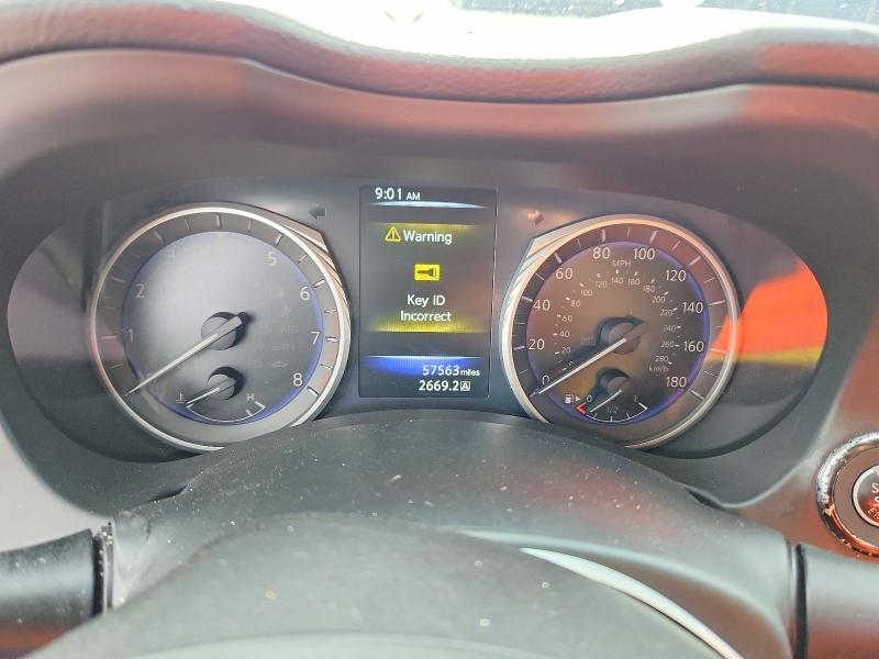2017 Infiniti Q50 VIN JN1CV7AP9HM641383 COPART salvage auction — FRONT END, Fl - Cert Of Title Slvg Rebuildable, sold $1,250 on 2026-07-27 (photo 9)