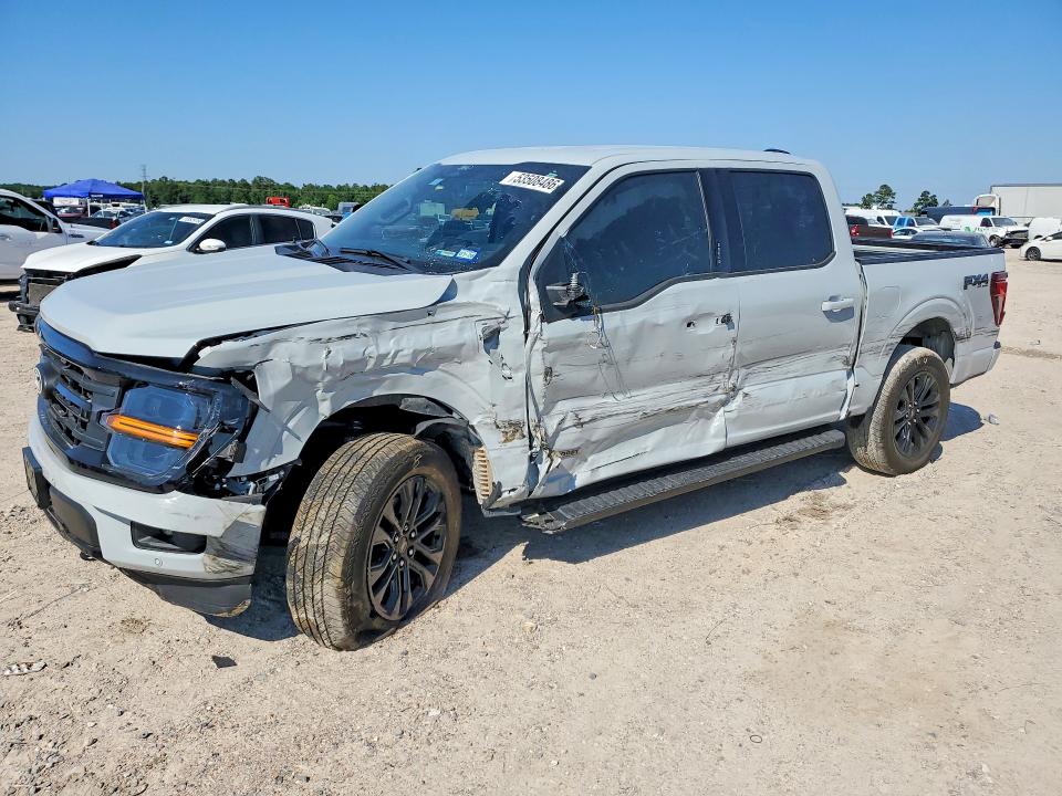 2024 Ford F-150 VIN 1FTFW3LD1RFB38374 COPART salvage auction — SIDE, Tx - Salvage Vehicle Title, sold $14,100 on 2026-07-09 (photo 1)