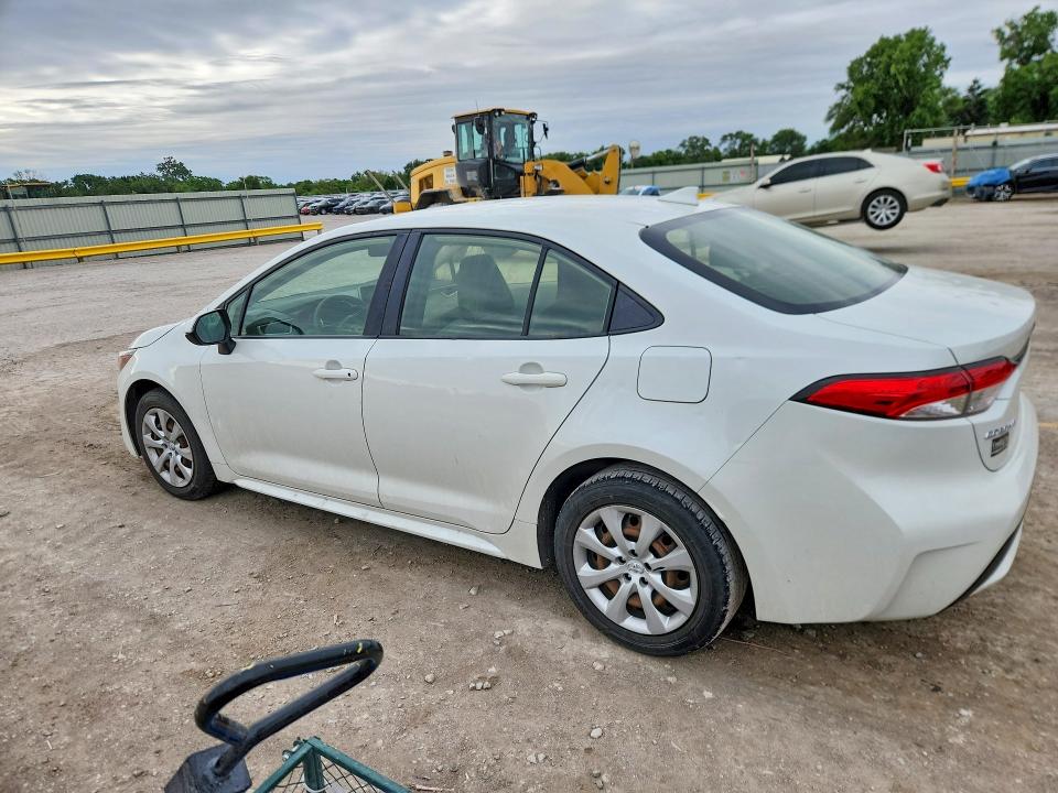 2020 Toyota VIN JTDEPRAE0LJ087946 COPART salvage auction — HAIL, Ks - Cert Of Title-Salvage, sold $6,900 on 2026-07-08 (photo 2)