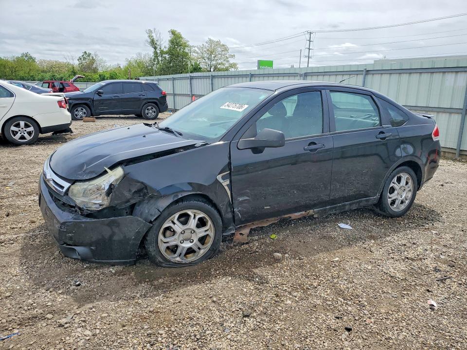 2008 Ford Focus VIN 1FAHP35N78W272077 — COPART salvage auction photo