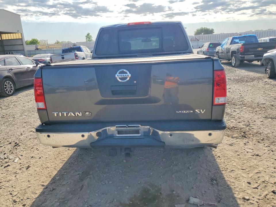 2011 Nissan TITAN VIN 1N6BA0ED6BN315695 COPART salvage auction — REAR END, Ks - Cert Of Title-Salvage, sold $1,100 on 2026-07-02 (photo 6)