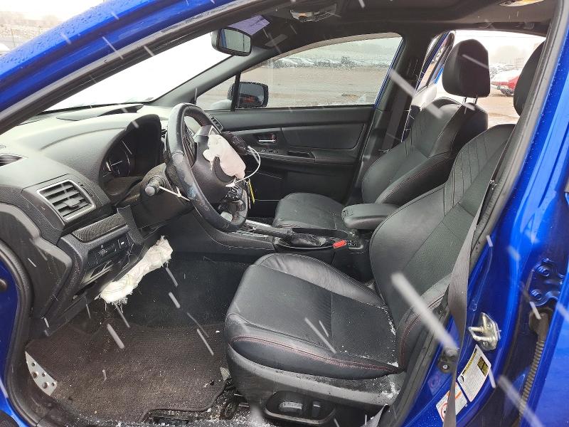 2016 Subaru VIN JF1VA1J62G8803647 COPART salvage auction — FRONT END, Id - Salvage Certificate Of Title, sold $3,250 on 2026-07-13 (photo 7)