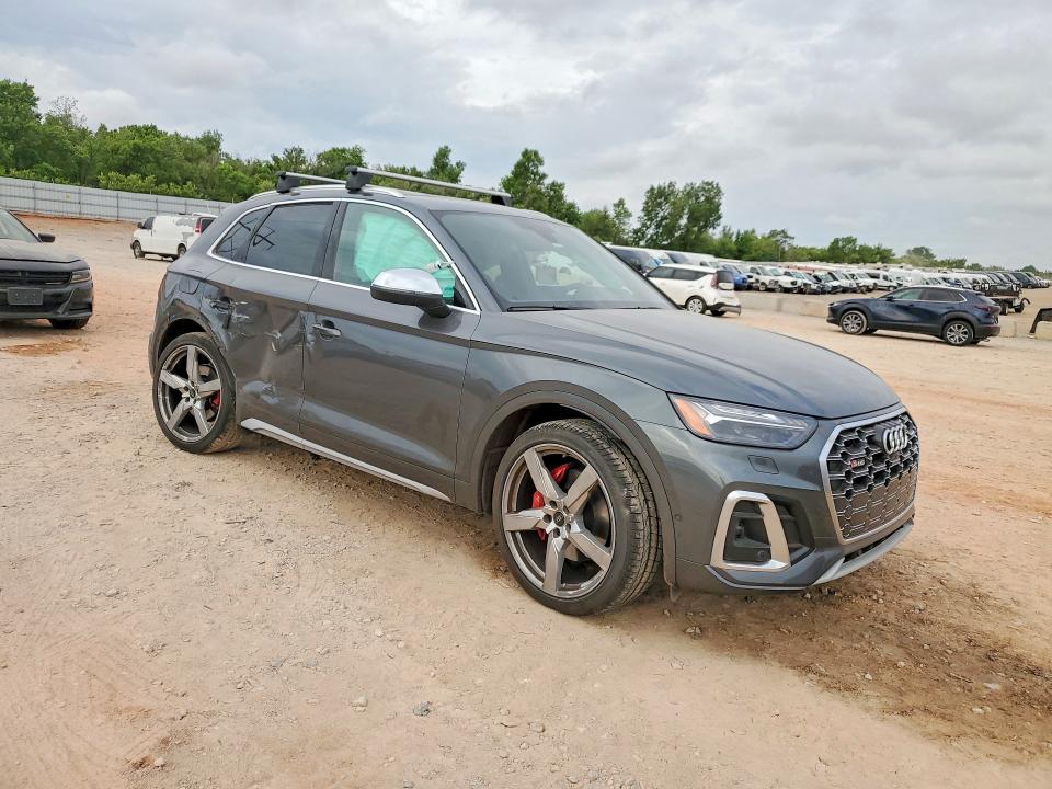 2023 Audi VIN WA1C4BFY5P2139723 COPART salvage auction — SIDE, Ok - Cert Of Title-Salvage, sold $19,000 on 2026-07-28 (photo 4)