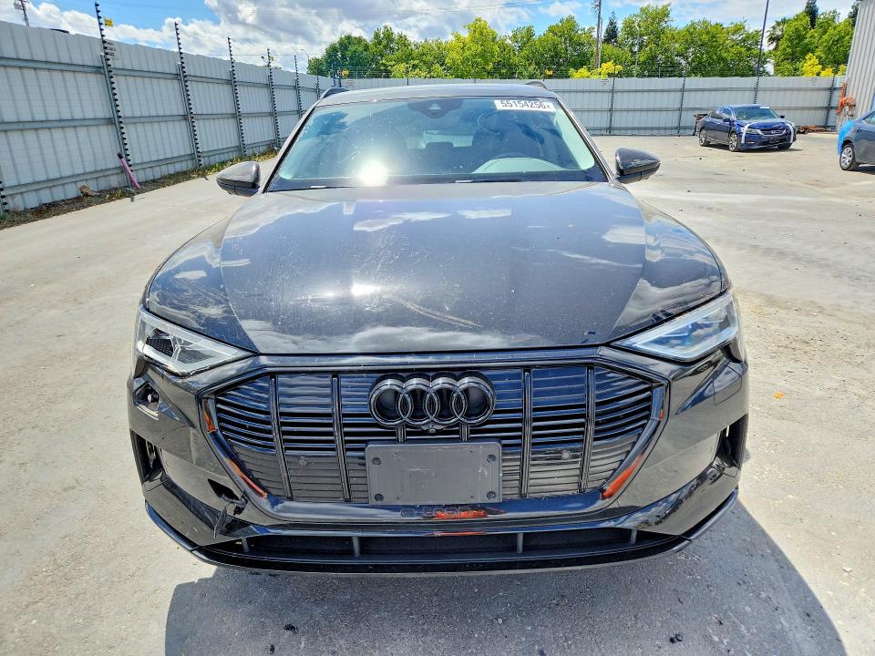 2021 Audi E-tron VIN WA1AAAGE4MB008812 COPART salvage auction — FRONT END, Ca - Salvage Certificate, sold $11,100 on 2026-07-02 (photo 5)