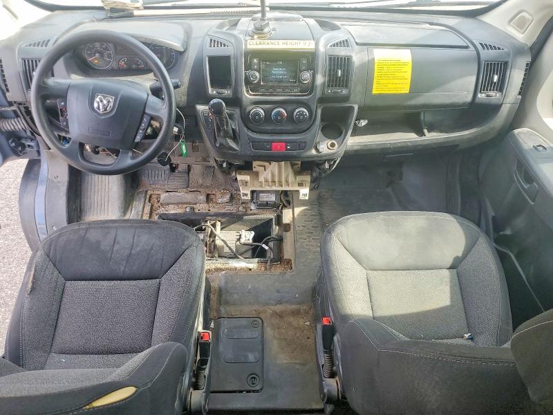 2019 Ram Promaster 2500 VIN 3C6TRVDG7KE516980 COPART salvage auction — MINOR DENT/SCRATCHES, Mi - Dealer Only Clean Title (P), sold $4,300 on 2026-07-30 (photo 8)