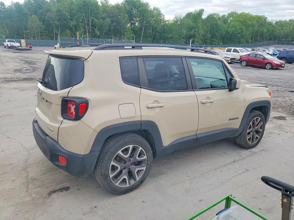 2015 Jeep Renegade VIN ZACCJBBTXFPC09651 COPART salvage auction — FRONT END, Pa - Certificate Of Salvage, sold $1,300 on 2026-07-15 (photo 3)