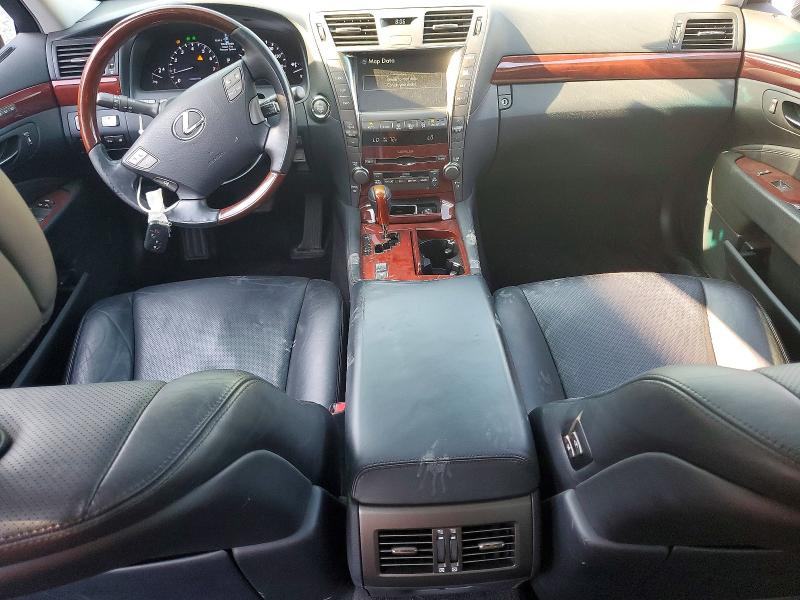 2008 Lexus Ls VIN JTHGL46F585029287 COPART salvage auction — SIDE, Nc - Salvage Certificate Of Title, sold $5,400 on 2026-07-02 (photo 8)