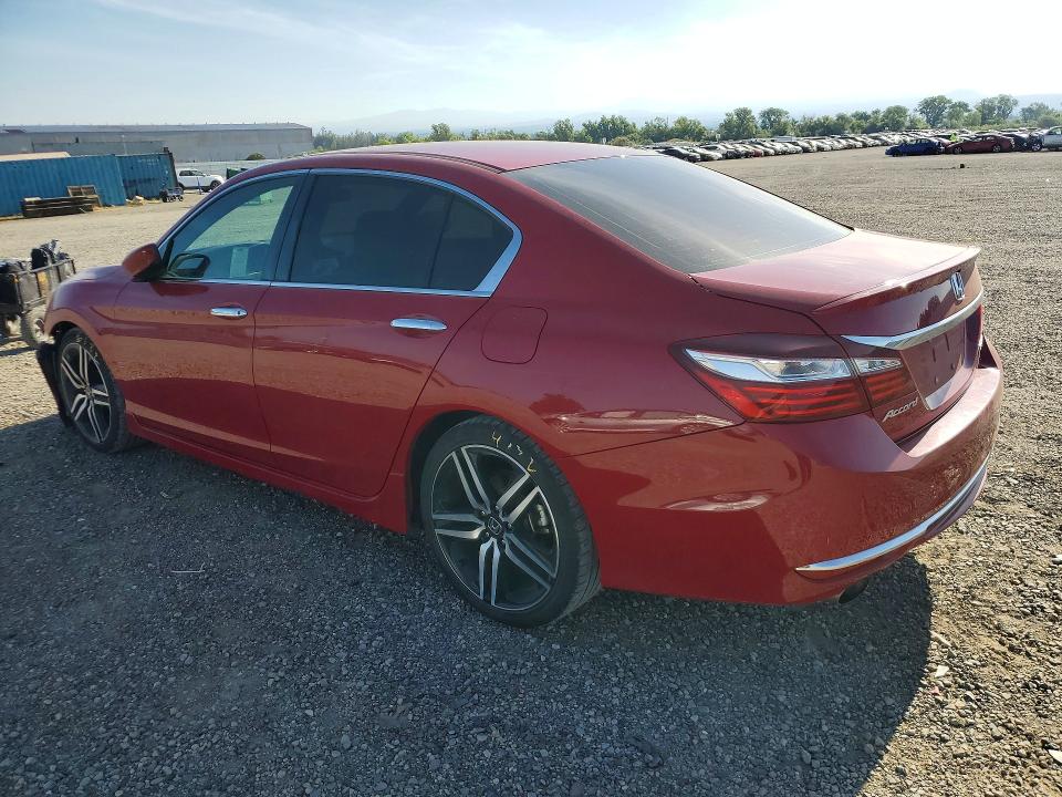 2017 Honda Accord VIN 1HGCR2F59HA202103 COPART salvage auction — FRONT END, Ca - Salvage Certificate, sold $4,450 on 2026-07-10 (photo 2)