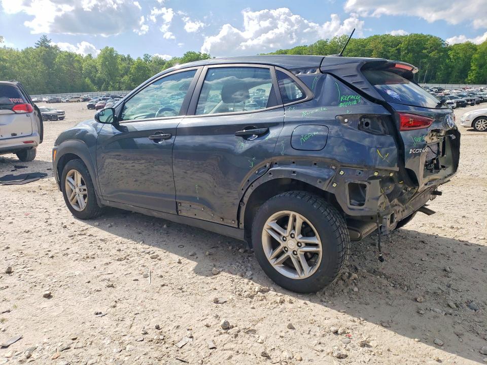 2020 Hyundai Kona VIN KM8K12AA8LU592281 COPART salvage auction — REAR END, Ma - Cert Of Title-Salvage, sold $3,350 on 2026-07-08 (photo 2)